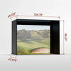 Carl's Place C-Series DIY Golf Simulator Enclosure Kit with Impact Screen