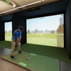 Carl's Place C-Series Pro Golf Simulator Enclosure Kit with Impact Screen