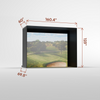 Carl's Place C-Series Pro Golf Simulator Enclosure Kit with Impact Screen