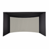 Carl's Place Curved Golf Simulator Enclosure Kit with Impact Screen