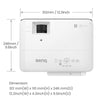 BenQ TK700STi 4K HDR Short Throw Golf Simulator Projector BenQ