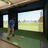 Carl's Place C-Series Pro Golf Simulator Enclosure Kit with Impact Screen 